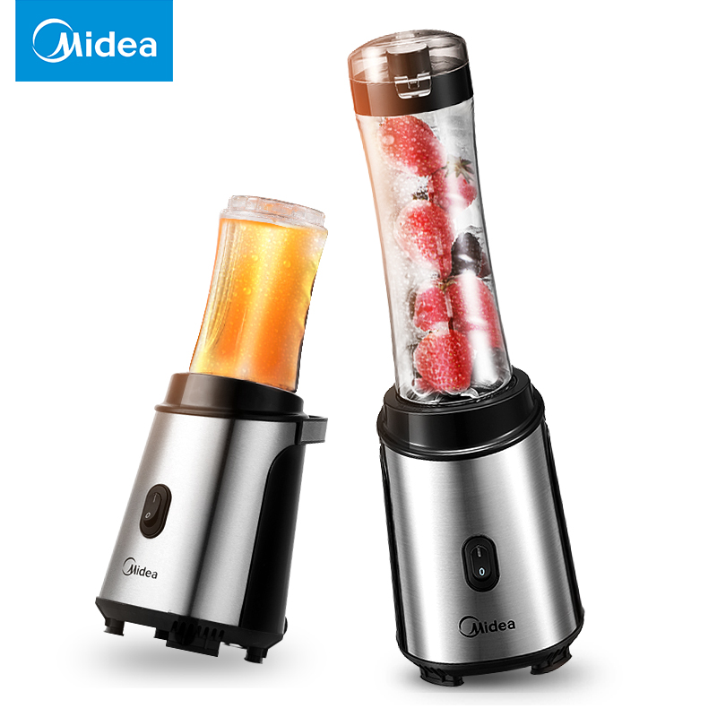 Midea/美的家用迷你学生榨汁机果蔬全自动便携式随行杯小型果汁机